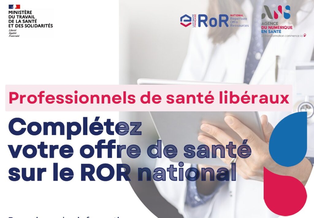 [ROR] – avancement du chantier ROR national – URPS MK Grand-Est